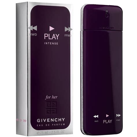 givenchy play her intense edp spray 75 ml|play for her intense.